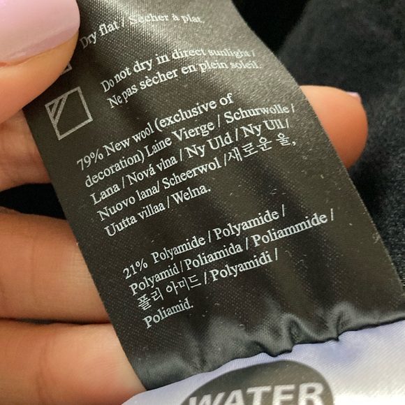 Dale of Norway Jotinheimen knit shell weatherproof jacket black small NWT - Picture 12 of 12